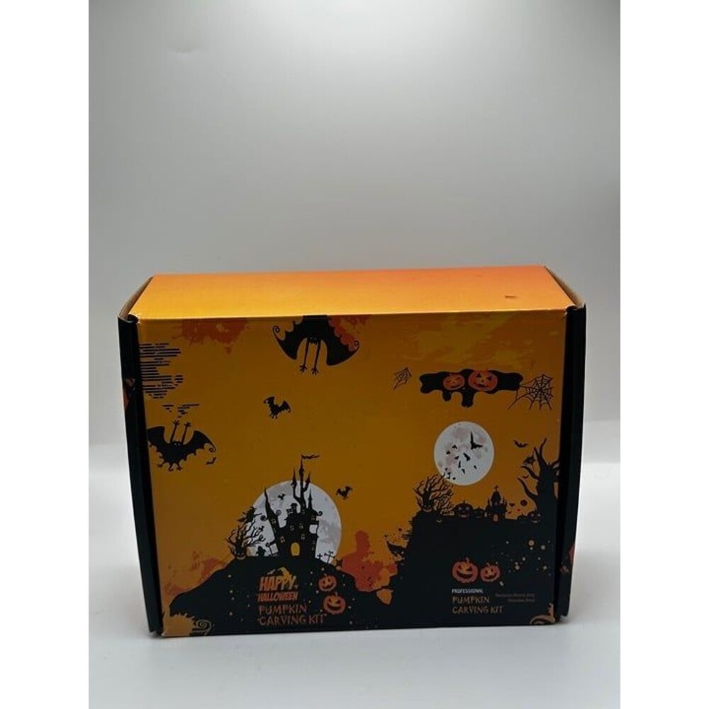 Professional Pumpkin Carving Kit – 22-Piece Halloween Stainless Steel Tools Set